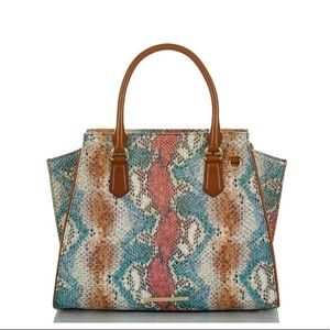Brahmin Priscilla Satchel Multi Dawson